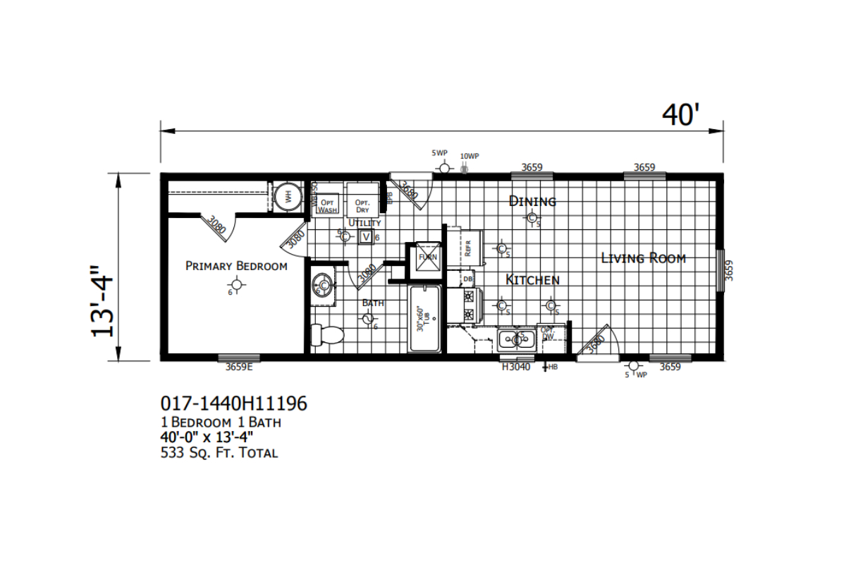 Winchester Series 1440H11196 from Clayton Homes of Union Gap
